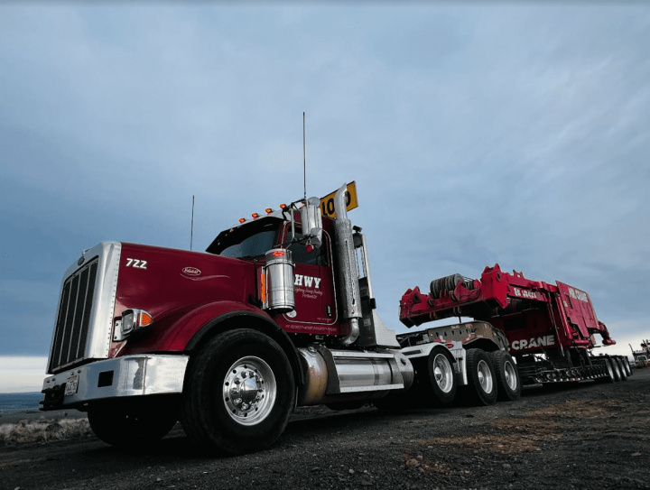 Construction Crane Hauling Solutions in Portland - HWY Heavy Hauling